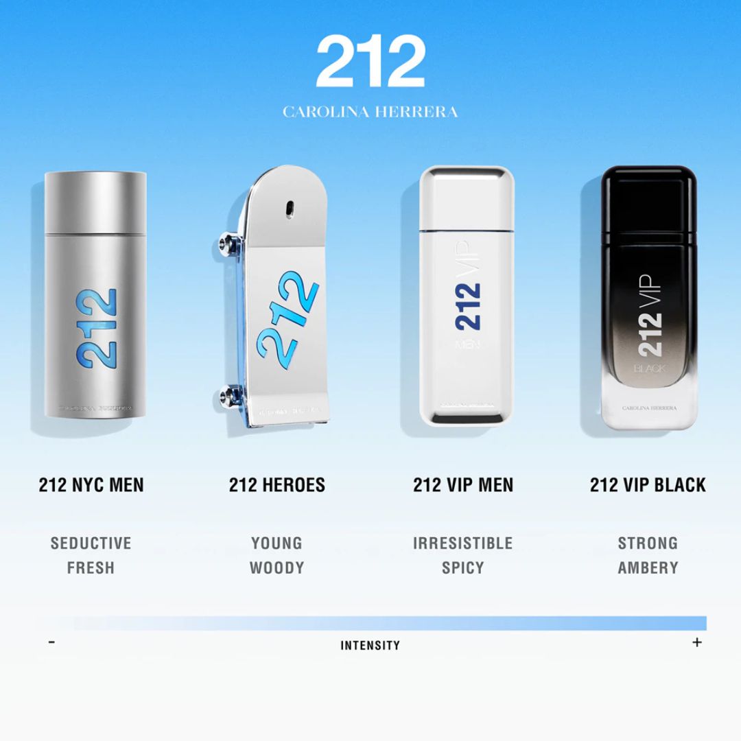 Carolina Herrera 212 Heroes, Eau de Parfum, 90ml